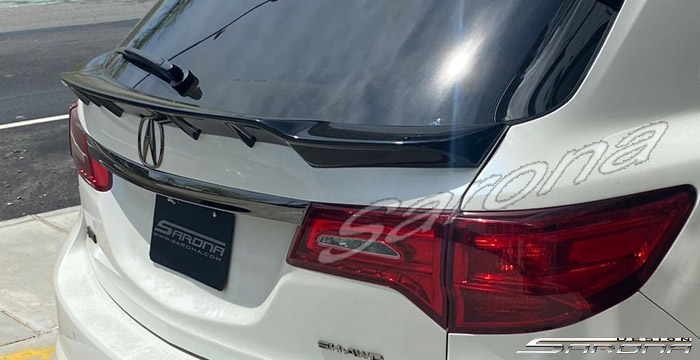 Custom Acura MDX  SUV/SAV/Crossover Trunk Wing (2014 - 2020) - $475.00 (Part #AC-068-TW)